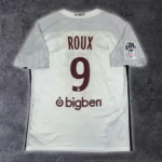Maillot du FC Metz 2017 18 Extérieur Roux 9 porté
