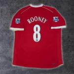 Maillot de Manchester United 2006 07 Domicile Rooney 8