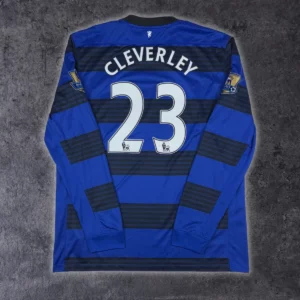 Maillot de Manchester United 2011 12 Extérieur Cleverley 23