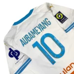 Maillot de l'OM 2023 24 Domicile Aubameyang 10