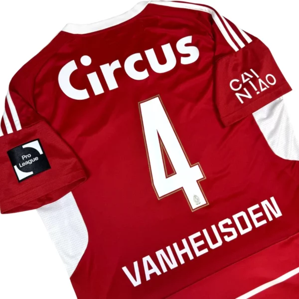 Maillot du Standard de Liège 2023 24 Domicile Vanheusden 4