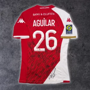 2023/24 AS Monaco Domicile - Aguilar 26 *SIGNÉ* (M)