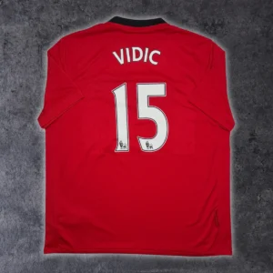 2009/10 Manchester United Domicile - Vidic 15 (XL)