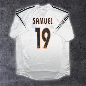 2004/05 Real Madrid Domicile - Samuel 19 (L)