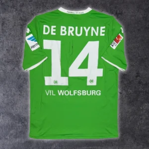 2014/15 Wolfsburg Domicile - De Bruyne 14 *SIGNÉ* (M)