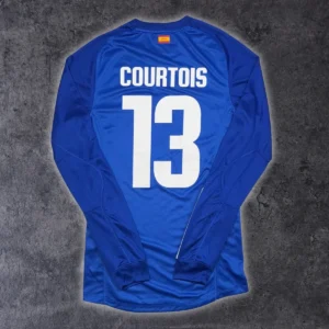 2013/14 Atlético Madrid Goal Keeper - Courtois 13 *SIGNÉ / STOCK PRO* (S)