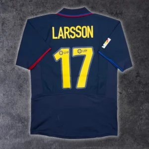 2002/03 Barcelone Extérieur - Larsson 17 (S)