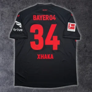 2023/24 Bayer Leverkusen Domicile - Xhaka 34 (XL)