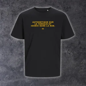 T-shirt ICONIC - BLACK x IFS