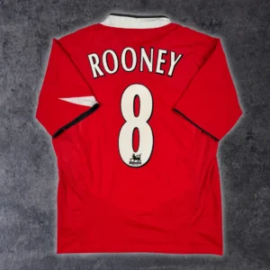 2004/06 Manchester United Domicile - Rooney 8 (M)