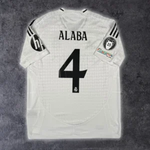2024/25 Real Madrid Domicile - Alaba 4 *PRO / UCL* (L)