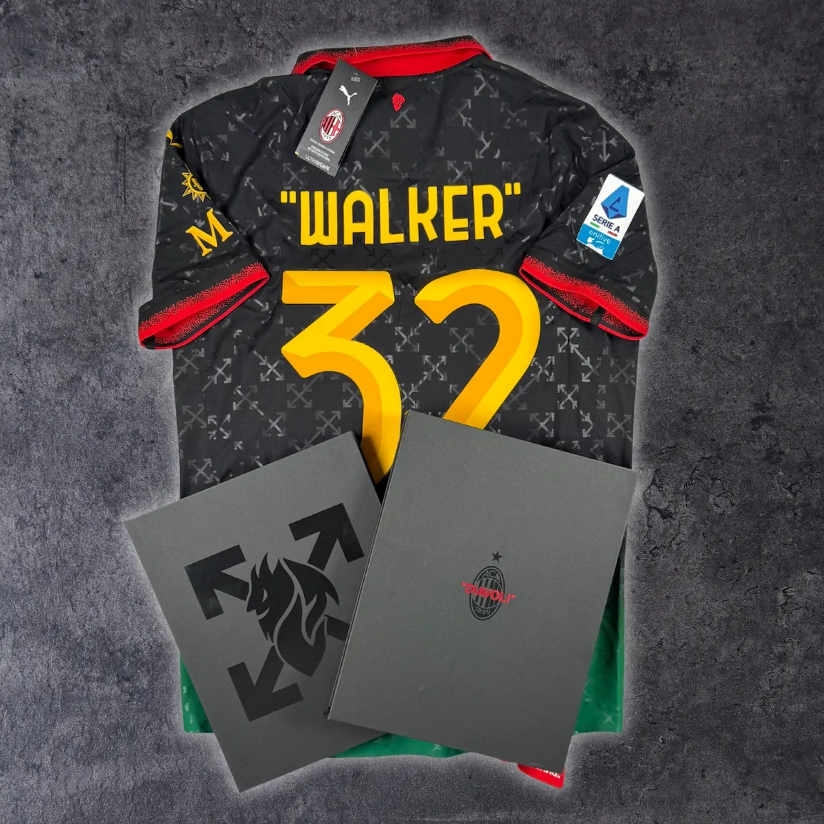 2024/25 AC Milan Fourth - Walker 32 *BOX / PRO / Collab’ Off-White* (M)