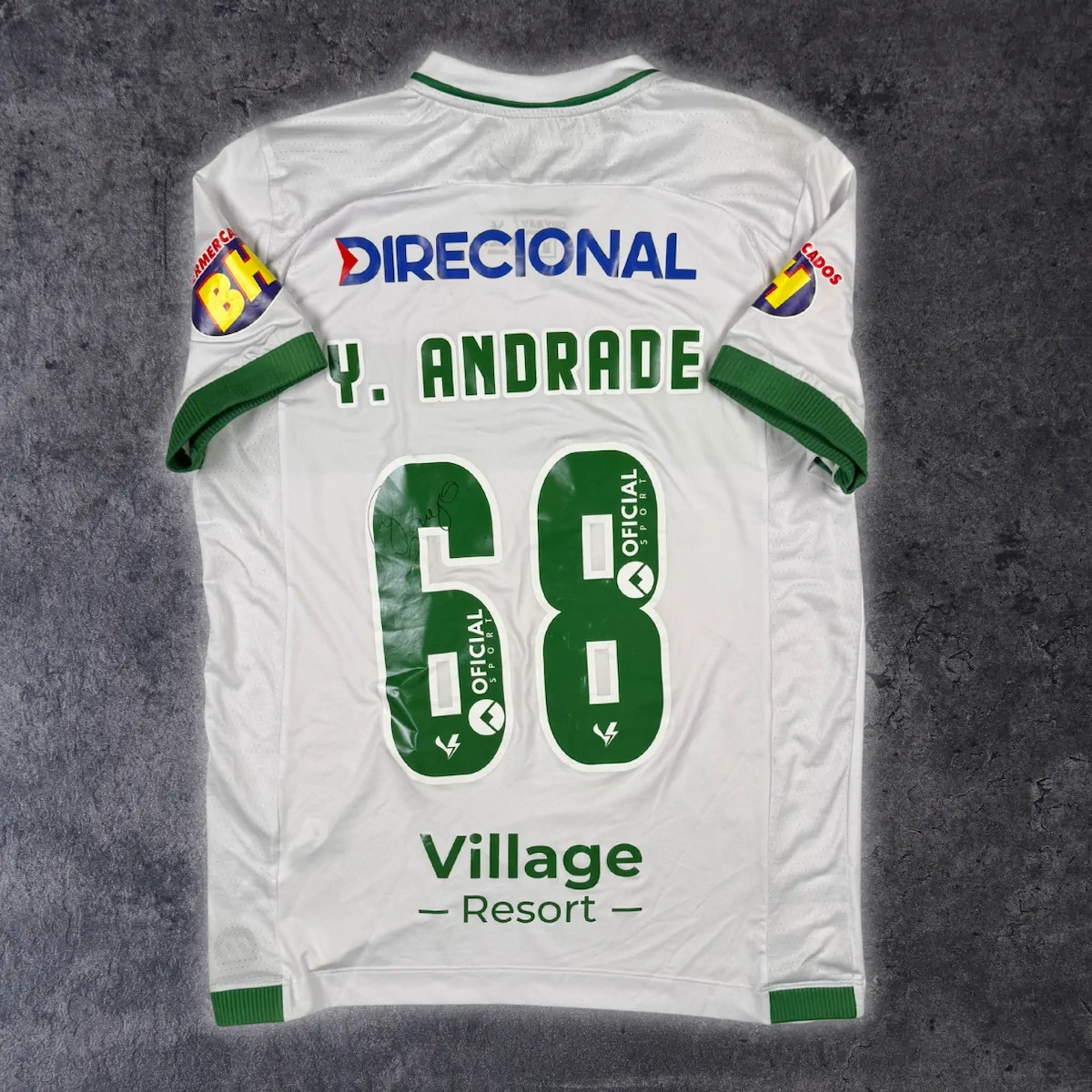 2024 América Mineiro Extérieur - Y. Andrade 68 *PRÉPARÉ / SIGNÉ* (M)