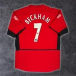 2002/04 Manchester United Domicile - Beckham 7 (L)