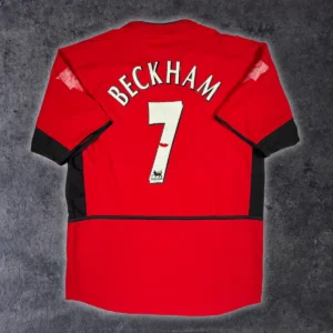 2002/04 Manchester United Domicile - Beckham 7 (L)