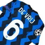 2020/21 Inter Milan Domicile - De Vrij 6 *PRO / UCL* (S) – Image 4