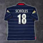 1999/00 Manchester United Extérieur - Scholes 18 (L)