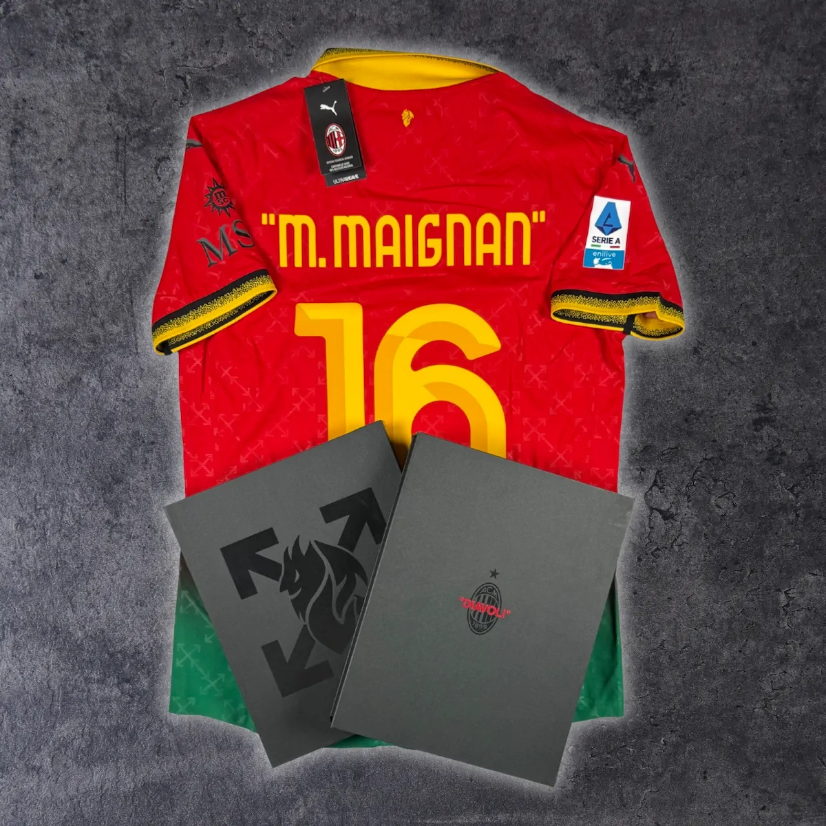 2024/25 AC Milan Fourth - M.Maignan 16 *BOX / Collab' Off-White / PRO* (M)