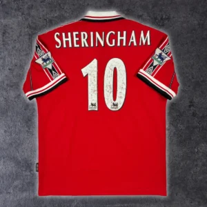 1998/00 Manchester United Domicile - Sheringham 10 (L)