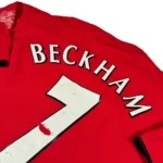 2002/04 Manchester United Domicile - Beckham 7 (L) – Image 5
