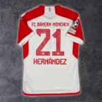 2023/24 Bayern Munich Domicile - Hernández 21 *CHAMPIONS LEAGUE* (M)