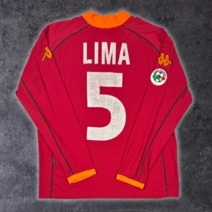 2001/02 AS Roma Domicile - Lima 5 *PRÉPARÉ / PORTÉ* (2XL)