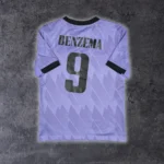 2022/23 Real Madrid Extérieur - Benzema 9 (11/12a)