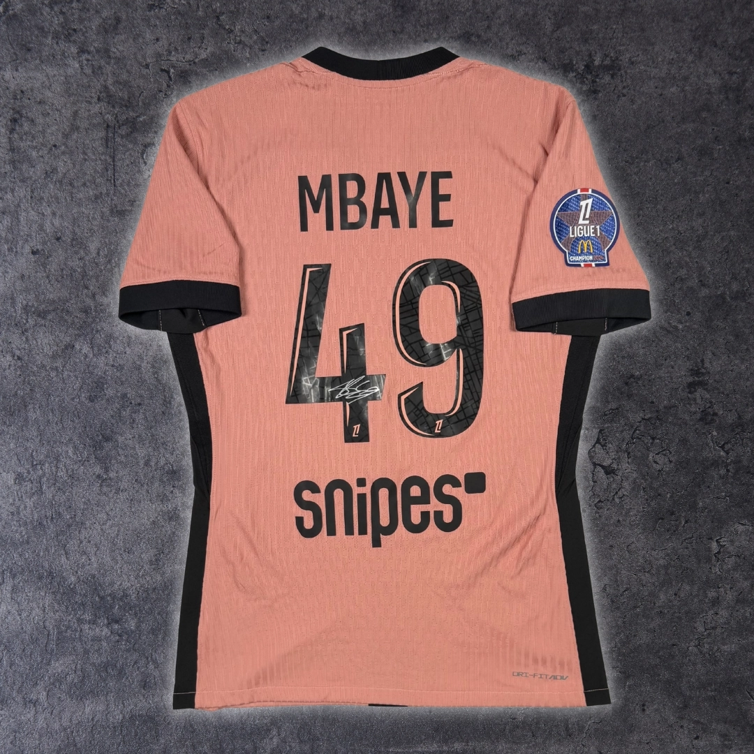 2024/25 PSG Third - Mbaye 49 *PRÉPARÉ / SIGNÉ* (M)
