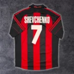 2000/02 AC Milan Domicile - Shevchenko 7 (L)