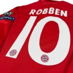 2016/17 Bayern Munich Domicile - Robben 10 *PRÉPARÉ / UCL* (M) – Image 8
