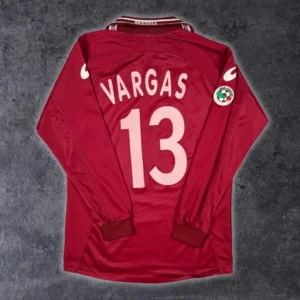 2001/02 Reggina Domicile - Vargas 13 *PRÉPARÉ / PORTÉ* (XL)